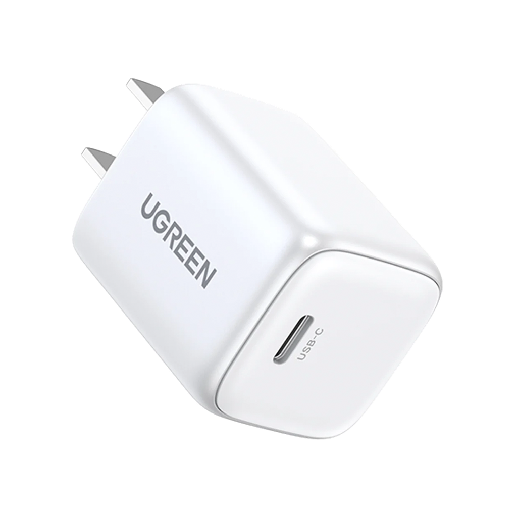 Cargador Mini de 30W serie Nexode | 1 USB-C de Carga Rápida | Tecnología GaN II | Power Delivery 3.0 | Quick Charge 4.0 | Carga Inteligente | Múltiple Protección  | Mayor Eficiencia Energética | Color Blanco