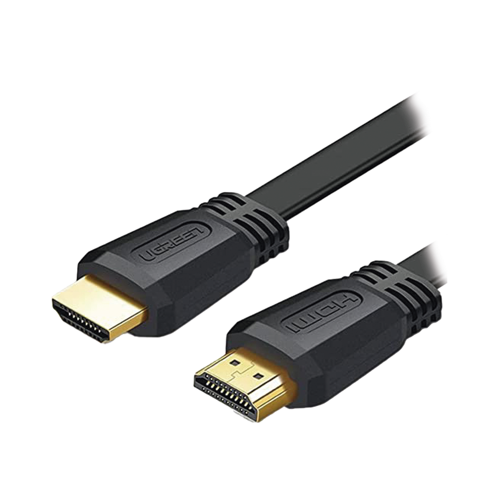Cable HDMI 2.0 Plano de 5 m / 4K@60Hz / HDR / 3D / HEC (Canal Ethernet HDMI) / ARC (Canal de Retorno de Audio) / Color Profundo de 48 bits / Audio de 32 canales / HDCP /Audio Dolby True HD 7.1 / 18 Gbps / Estañado y Triple Blindaje / Anti Interfere