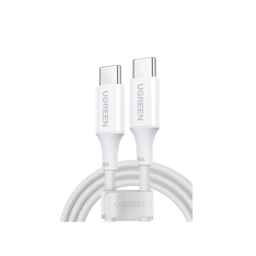 Cable USB-C a USB-C | 2 Metros | Potencia de Carga 100W | 20V 5A | PD3.0 | QC4.0/3.0/2.0 | FPC | AFC | 480 Mbps | Chip E-Market | Compatible con IPhone 15 | Carcasa de Aluminio | Nylon Trenzado | 2 años de Garantía.